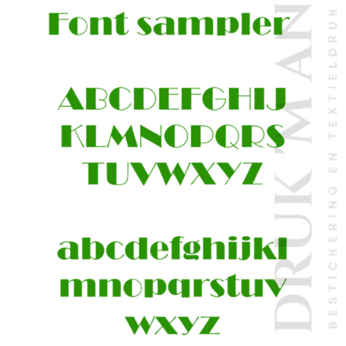 Naamsticker - 1