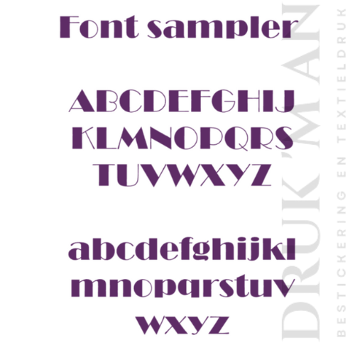 Naamsticker - 1