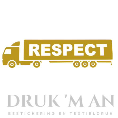 Respect vrachtwagen sticker