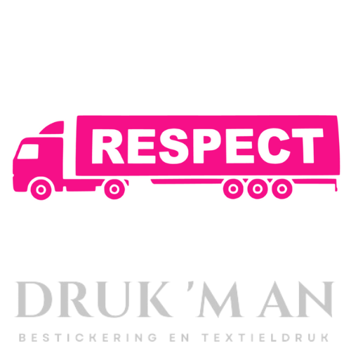 Respect vrachtwagen sticker